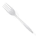Pantry Value [400 Count] Lightweight White Plastic Forks - Disposable Cutlery for Parties, Events, and Dinner (Formerly Comfy Package)