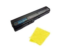 Laptop Replacement Battery for select HP Laptop / Notebook / Compatible with HP 2560P, 2570p, 463309-241, 632015-542, 632423-001, HSTNN-C48C, HSTNN-C49C, HSTNN-DB2L, HSTNN-DB2M, HSTNN-I92C, HSTNN-UB2K, QK644AA, QK645AA, SX06, SX06XL, SX09 ( 6 Cell, 4400 mAh ) - Includes Soft Nonporous Microfiber Cleaning Cloth