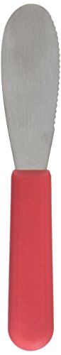 Mundial R5688E-3 1/2 Serrated Sandwich Spreader, Red