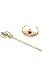 FashionModa4U Elena Tiara Crown, Wand, Jewelry Set and Gloves
