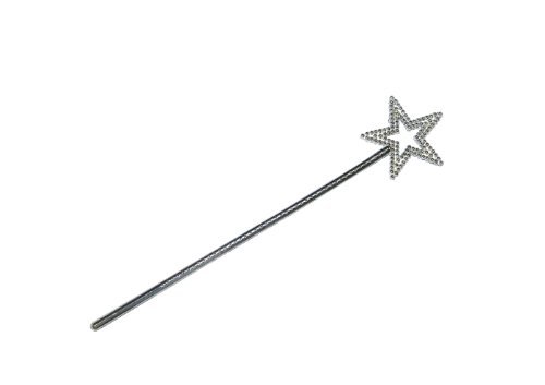 Fairies Galore Silver Star Wands - Set of 8 wands