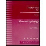 Abnormal Psychology, Holmes, David, 0205327923