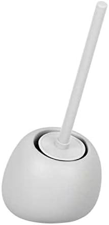 Avilia Toilet Brush and Holder for Bathroom, White, nd