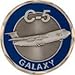 United States Military US Armed Forces Air Force C-5 Galaxy Airplane - Good Luck Double Sided Collectible Challenge Pewter Coin