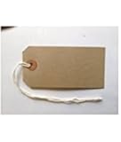 2x50 Büyük/devetüyü (manilla) Gerilmiş 134x67mm Etiket/kravat Bagaj El Sanatları