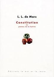 Constitution ou Poèmes de la faillite