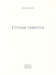 Utinam varietur
