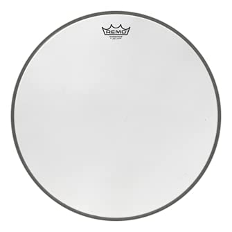 Remo drumhead Powerstroke 3 White Suede Bassdrum 18’ P3-1818-WS