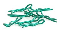 Core-RC 1/10 Scale Small Body Clip (Metallic Green) (8)