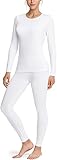 TSLA Women's Thermal Underwear Set, Soft Fleece