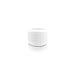 Houseables White Jar Container, 2 Oz, 60 ML Gram Capacity, Plastic, BPA Free, Double Wall w/Removable Inner Liners & Dome Lids for Cosmetic Samples, Cream, Lotion