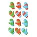 Winter Christmas Mittens Sugar Decorations Cookie Cupcake Cake 12 Count
