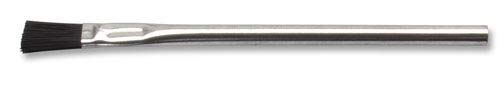 AB4N Acid Brush Rolled Tin Handle, 1 Nylon, 1/2in Brush Diameter Brush Face Width