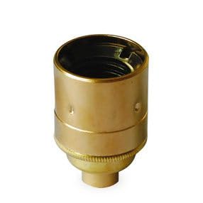 Lampholder E27 Edison Screw (halfinchfemalethreadedentry,Brass)