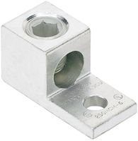 Panduit LAMA2/0-14-QY Single Barrel Lug, One Hole, #14 AWG - 2/0 AWG Conductor Size Range, 1/4