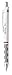 rOtring Tikky Ballpoint Pen, Medium Point, White Barrel, Blue Ink (1904718)