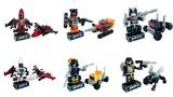 Kreo Transformers Micro Changers Minifigures Mystery Packs- Bundle of 6 Mystery Packs from Collection 3