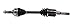 GSP NCV11515 CV Axle Shaft Assembly - Left Front (Driver Side)