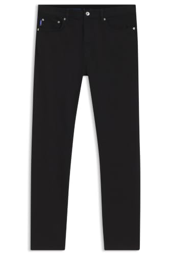 HUGO Men's Ash Jeans, Black1,