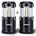 LED Camping Lantern Collapsbile COB light IP54 for Hiking Emergencies Hurricanes Outages,2Pack primary