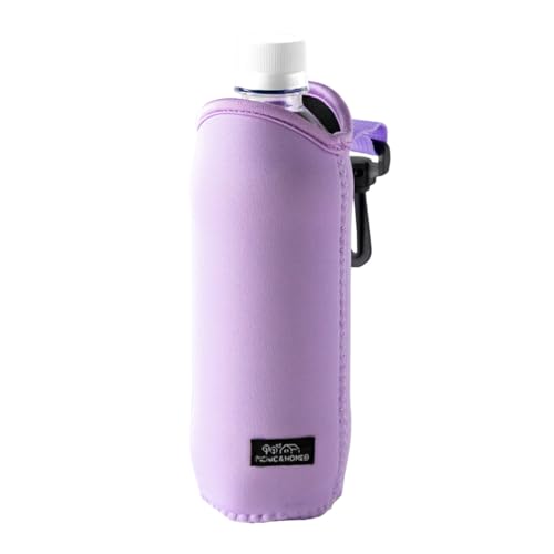 アサヒ興洋 ボトルホルダー パープル 1個 500-600ml対応 ペットボトル 水筒カバー ベルト取外し可 マルチホルダー MH25-02