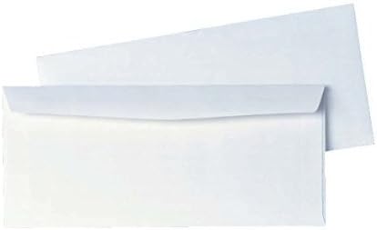 100 White Wove Business Envelopes - # 10 - Size 4 1/8 X 9 1/2