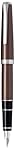 Pilot Metal Falcon Collection Fountain Pen, Brown Barrel, Fine Nib (60572)