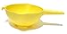 Tupperware 2 Quart Colander Strainer with Handle, Yellow