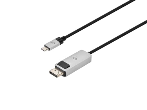 Monoprice USB-C to DisplayPort 1.4 Active Cable - 8K60 4K120 Retimer IC HDR Loc…