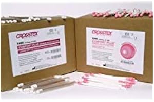 Crosstex ZCWCP Comfort Plus Saliva Ejector, Clear/White (Pack of 1000)