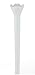 Epoch Evolve Golf Tees (50 Count), 1.5-Inch, White