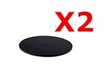 Lot of 2 dash mount console discs for Garmin TomTom Magellan GPS (70mm diameter)