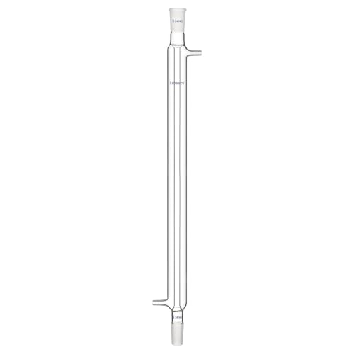 Labasics Borosilicate Glass Liebig Condenser with 24/40 Joint 500mm Jacket Length Lab Glass Condenser
