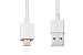 Digital Ant Super Magnetic Micro USB Charging and Data Transfer Cable for Android Phone and Tablets (3.3ft-White Twin Pack)