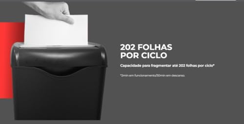 ProCalc Fragmentadora de Papel 10 folhas AS1060SB 110v Aurora, Multicores