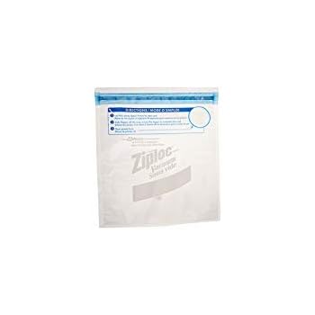 Ziploc Vacuum Bags, Gallon Size, 8 Bags