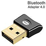 Bluetooth Adapter for PC USB Dongle CSR 4.0 ZTESY Bluetooth Receiver Wireless Transfer for Stereo Headphones Laptop Windows XP/7/8/10/Vista Compatible