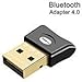 Bluetooth Adapter for PC USB Dongle CSR 4.0 ZTESY Bluetooth Receiver Wireless Transfer for Stereo Headphones Laptop Windows XP/7/8/10/Vista Compatible