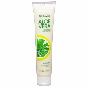 moisturizing body lotion with aloe