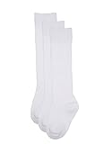 Trimfit Baby Girls Cotton 1X1 Rib (Comfortoe) Socks 3-Pack