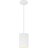 Access Lighting 29006-MWH-C Pilson XL Pendant, 1-Light 60 Watts, Matte White