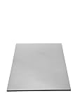 Two Way Glass Mirror - 12" x 24" - Mirropane - 1/4" Thickness - Flat Edge Polished - for Smart Mirrors, Hidden Televisions, Security and Surveillance Applications