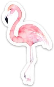 Tropical Laptop Stickers (Flamingo)
