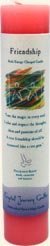 Crystal Journey Herbal Magic Reiki Charged Candle~ Friendship 7"