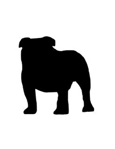 Bulldog Stencil Made From 4 Ply Matboard