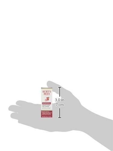 BURT’S BEES RENEWAL SMOOTHING EYE CREAM, FIRMING EYE CREAM, 0.58 OUNCE