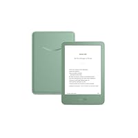 Amazon Kindle 16 GB (newest model) - Lightest and most compact Kindle, now with faster page turns, and higher contrast ratio, for an enhanced reading experience - Matcha