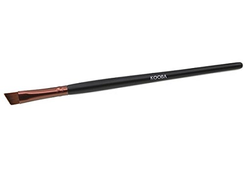 KOOBA Makeup Angle Eyeliner Kabuki Brush - Portable Eye Powder Foundation Brush, Beauty Cosmetic Tool for Professional and Travel