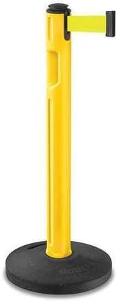 Barrier Post, 38-1/4" H, Yellow