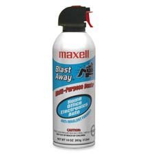 Maxell Corp. Of America : Canned Air, Nonflammable, 10 oz. -:- Sold as 2 Packs of - 1 - / - Total of 2 Each